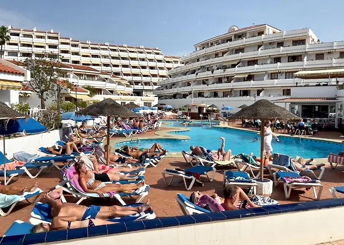 Garden City Costa Adeje Studio Sunny Balcony Heated Pool Near Beach Appartement Playa de las Américas