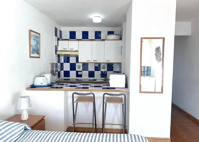 Appartement Garden City Costa Adeje Studio Sunny Balcony Heated Pool Near Beach