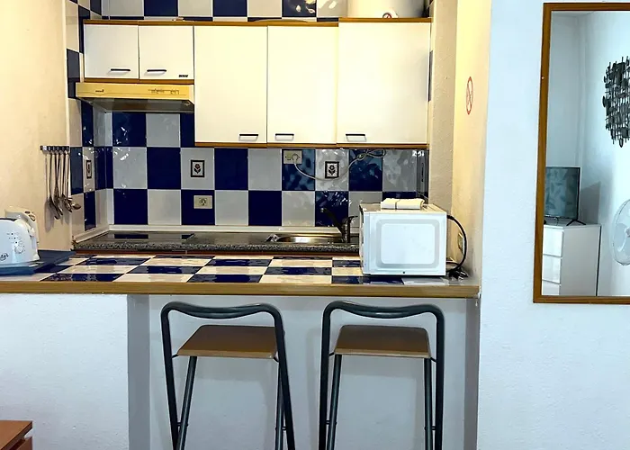 Garden City Costa Adeje Studio Sunny Balcony Heated Pool Near Beach Appartement Playa de las Américas